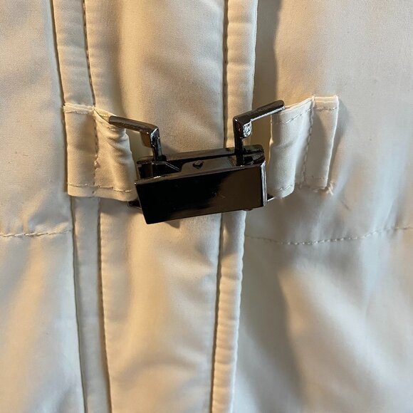 Modern Chfei ~ Chenfei Chinese Style Women's Long Quilted Puffer Winter Coat XL - Picture 8 of 10